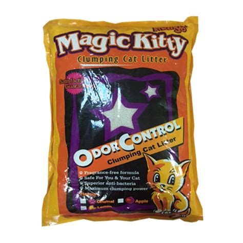 Surprise cat litter with a magical kitty